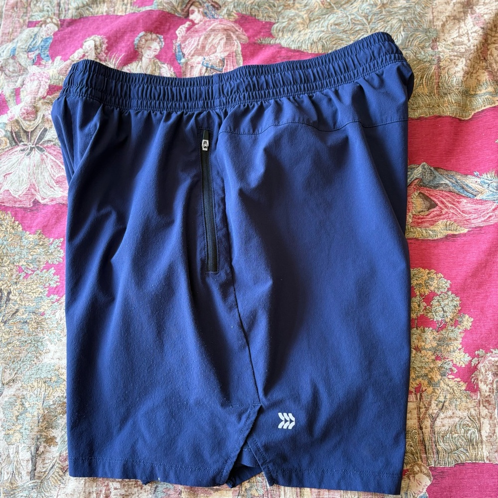 2 Pairs Target Men's Medium Athletic Shorts - Black+ Navy